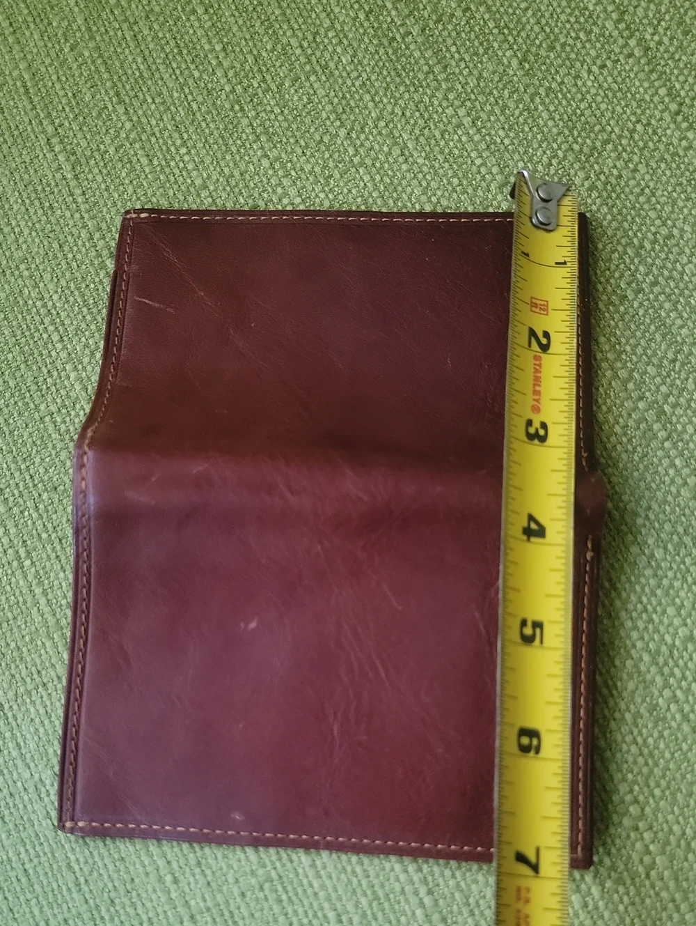 GanMarcoVenturi Brown Leather Passport Wallet - Classic Men's Accessory